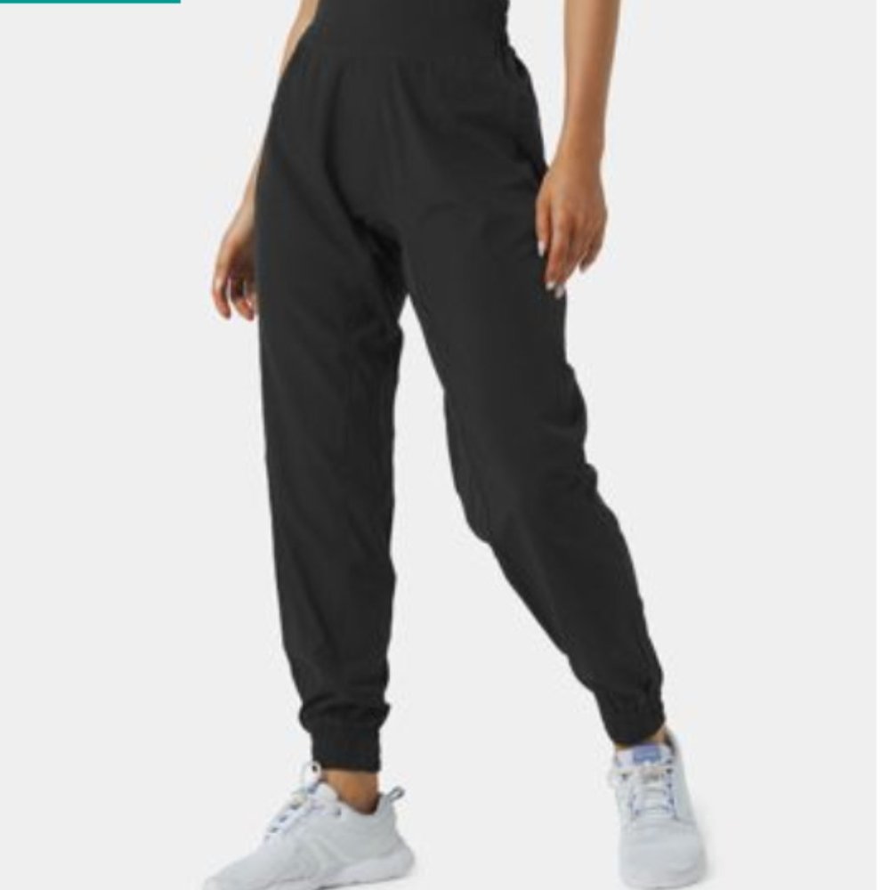 Halara High Rise Waistband Elastic Joggers